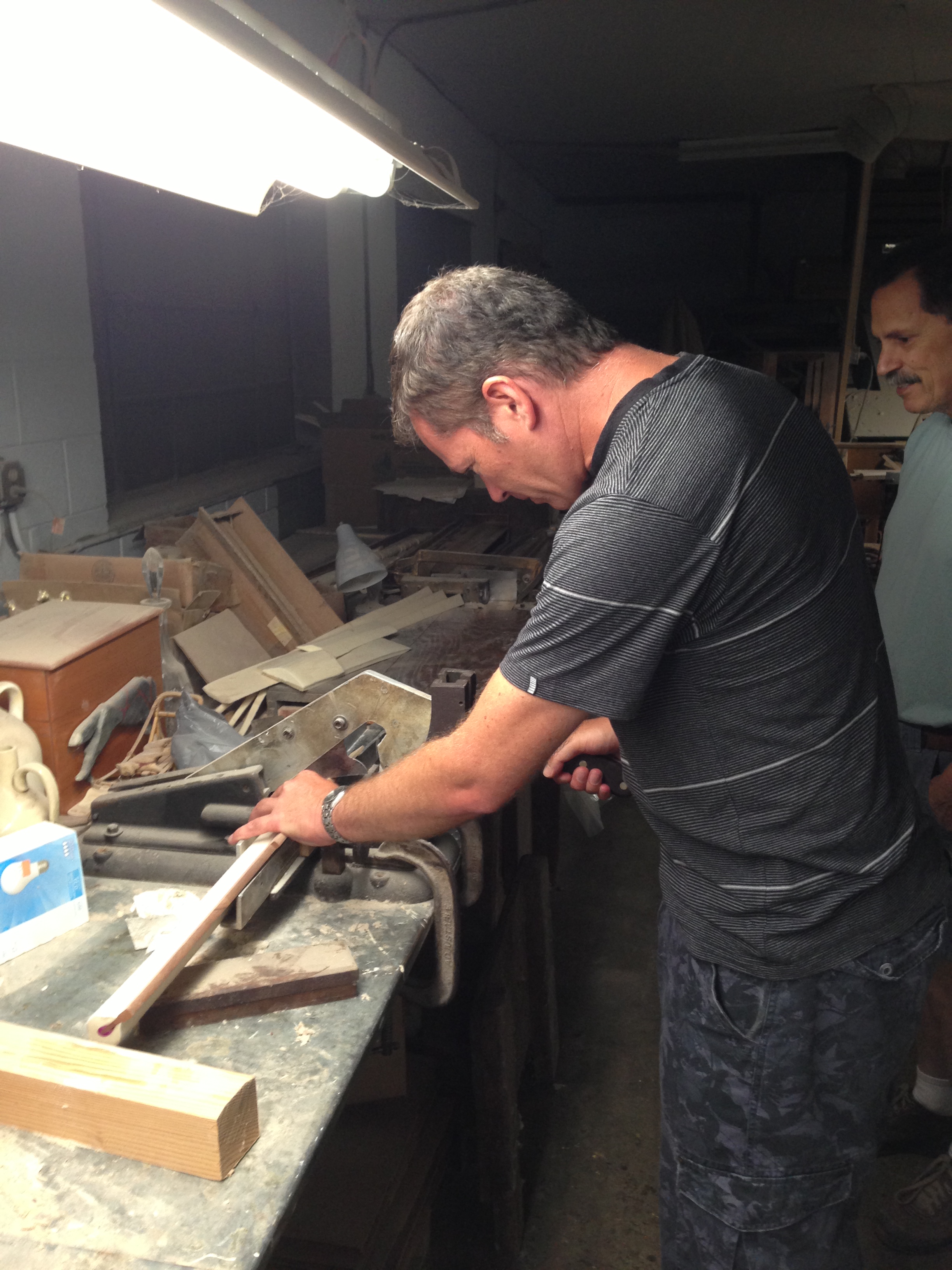 Working in Ronsen factory